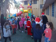  بالصور: مدرسة الزهراء الابتدائية تحتفل بمناسبة عيد الميلاد المجيد ورأس السنة الميلادية